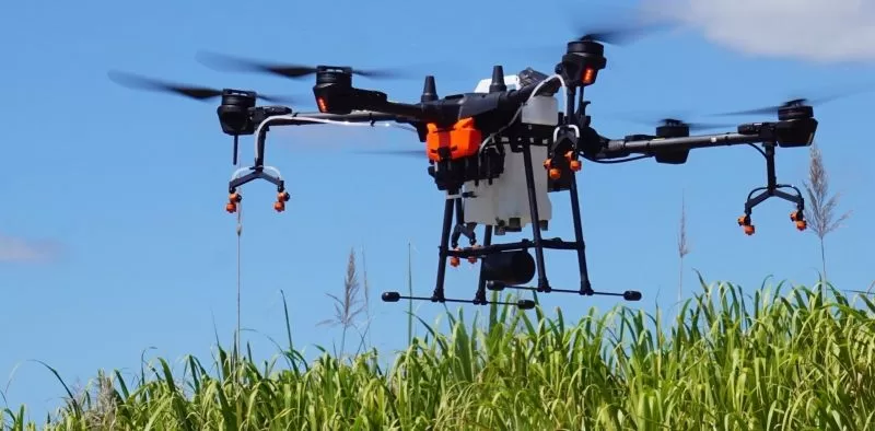 The-DJI-T16-agricultural-spray-drone-used-by-the-Department-of-Agriculture-and-Fisheries